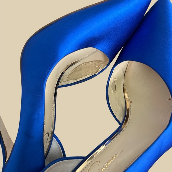 Jessica Simpson Royal Blue Heels - Picture 7 of 7
